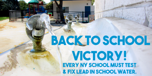 Signed School Water/Lead Bill
